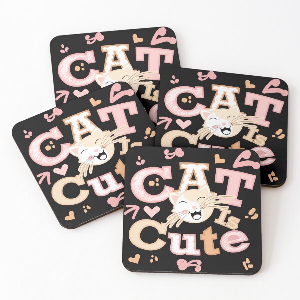 Item preview, Cat is Cute beautiful funny cat art design designed and sold by feel-free-store.