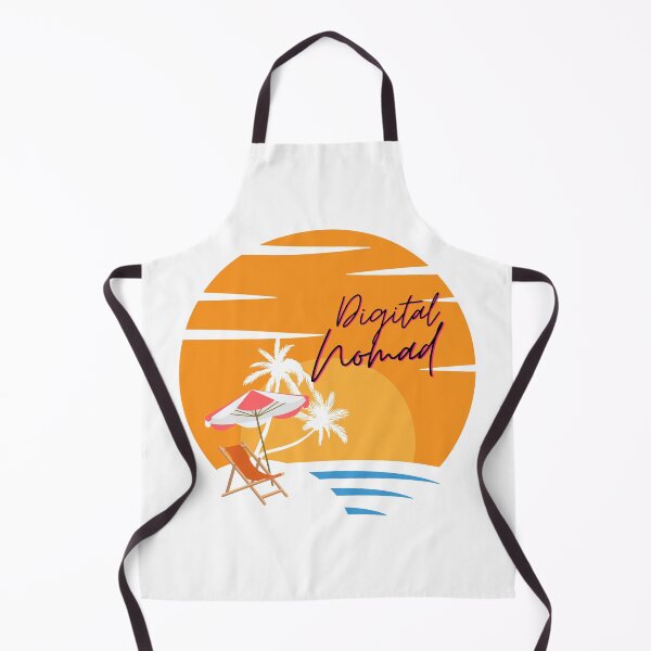 Item preview, Digital nomad lifestyle, working freely from a beach designed and sold by NoetherSym.