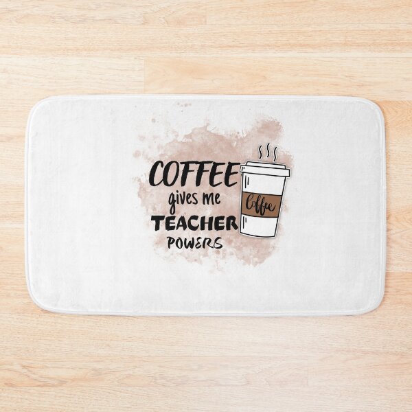 Item preview, Coffee Gives Me Teacher Powers,Back To School,Teacher Gift, Teacher Life designed and sold by ValleyDream.