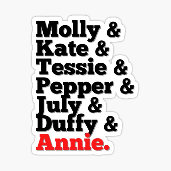 Aperçu de l'œuvre Les Orphelins d'Annie Molly Kate Tessie Pepper July Duffy créée et vendue par ArtfulDodger9.