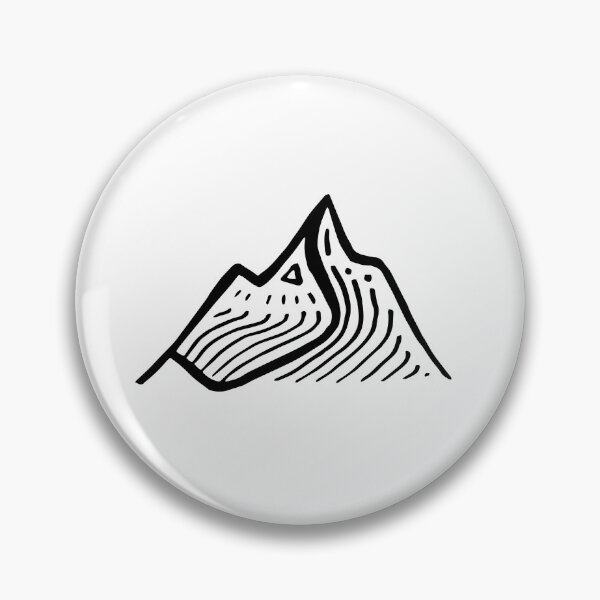 Item preview, Simple Mountain Art designed and sold by vandervisuals.