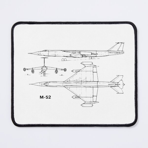 Item preview, M-52 Historical Military Airplane Aviation designed and sold by VELATA.