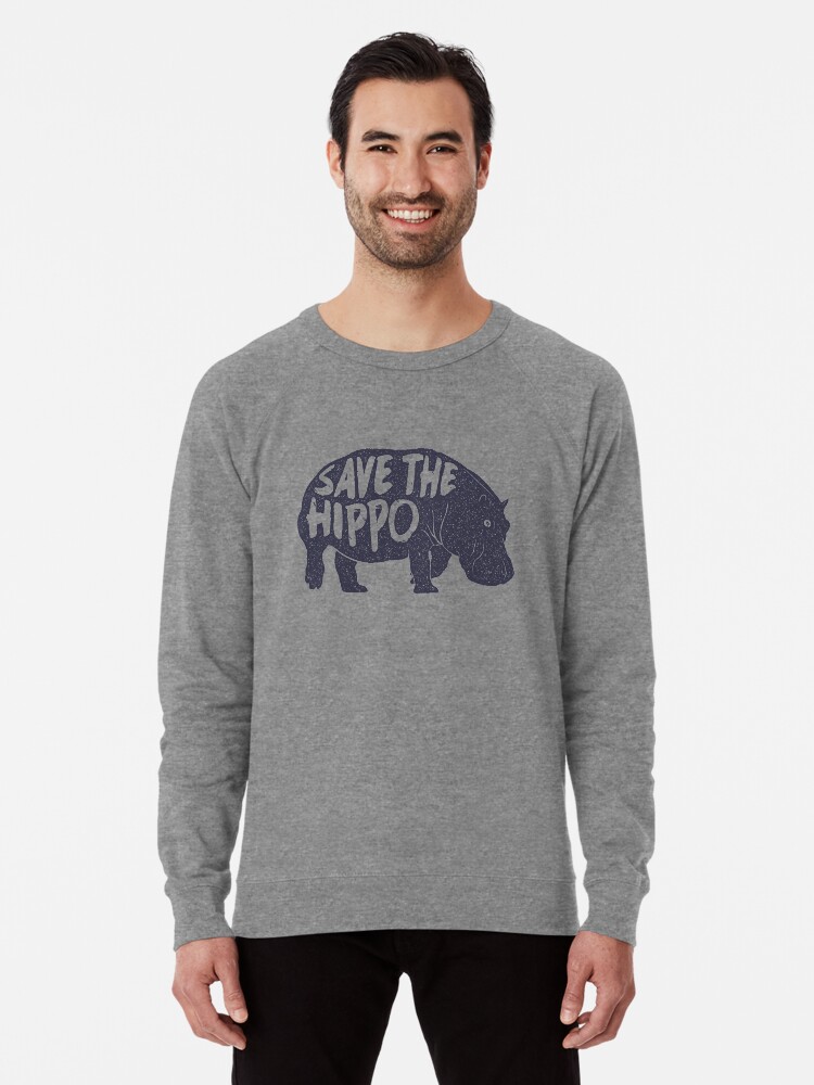 Hippo sweatshirt clearance