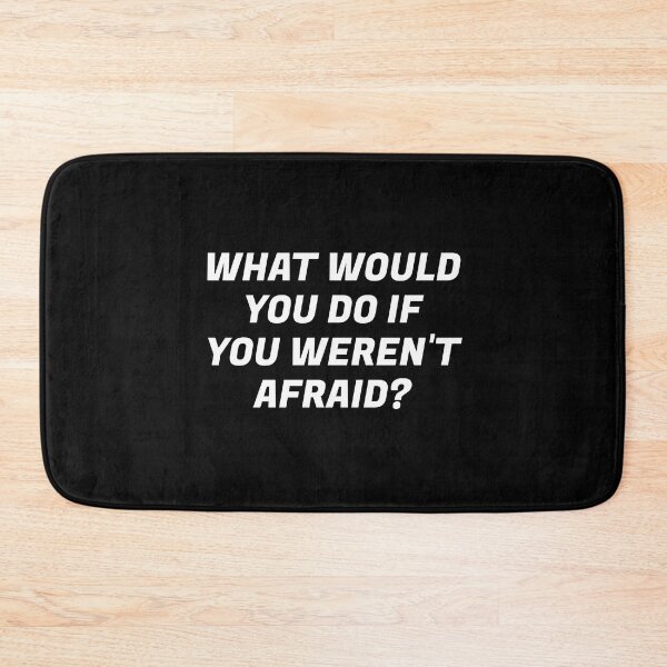Item preview, Success quotes - What would you do if you weren't afraid - motivational prompts designed and sold by Inspirationmotivation.