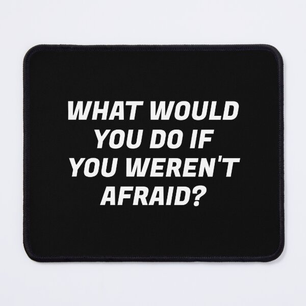 Item preview, Success quotes - What would you do if you weren't afraid - motivational prompts designed and sold by Inspirationmotivation.