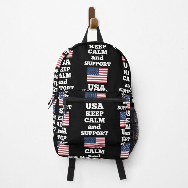 Item preview, Keep Calm and Support United States of America - USA - World Cup designed and sold by TeesByAngelzB.