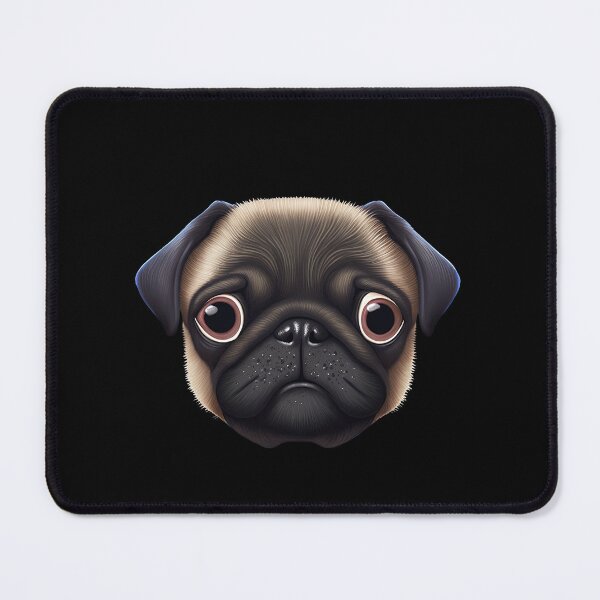 Item preview, Pug face dog designed and sold by AnimalArtPhotos.