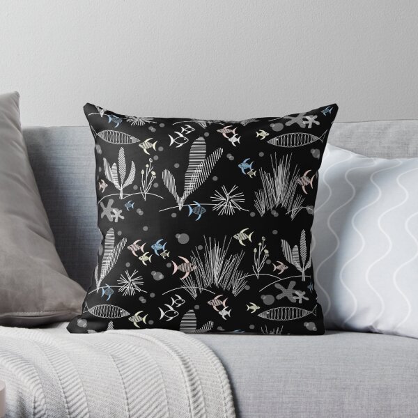 Hepcats Haven Fish Throw Pillow