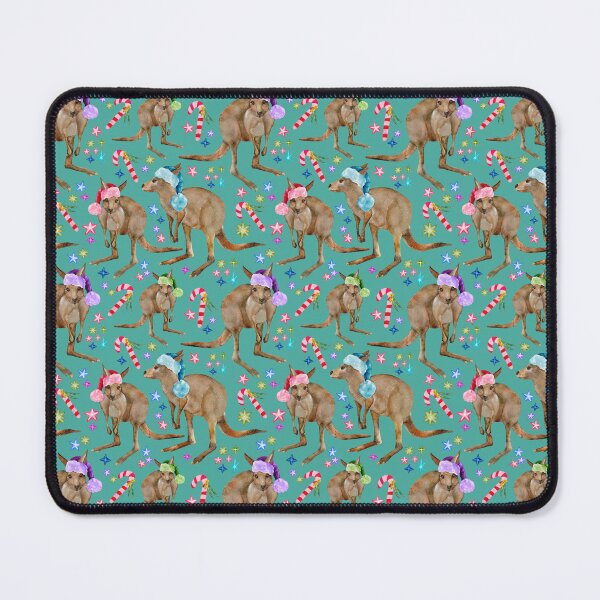Item preview, Australian Christmas Kangaroo  designed and sold by Sketchbook Designs.