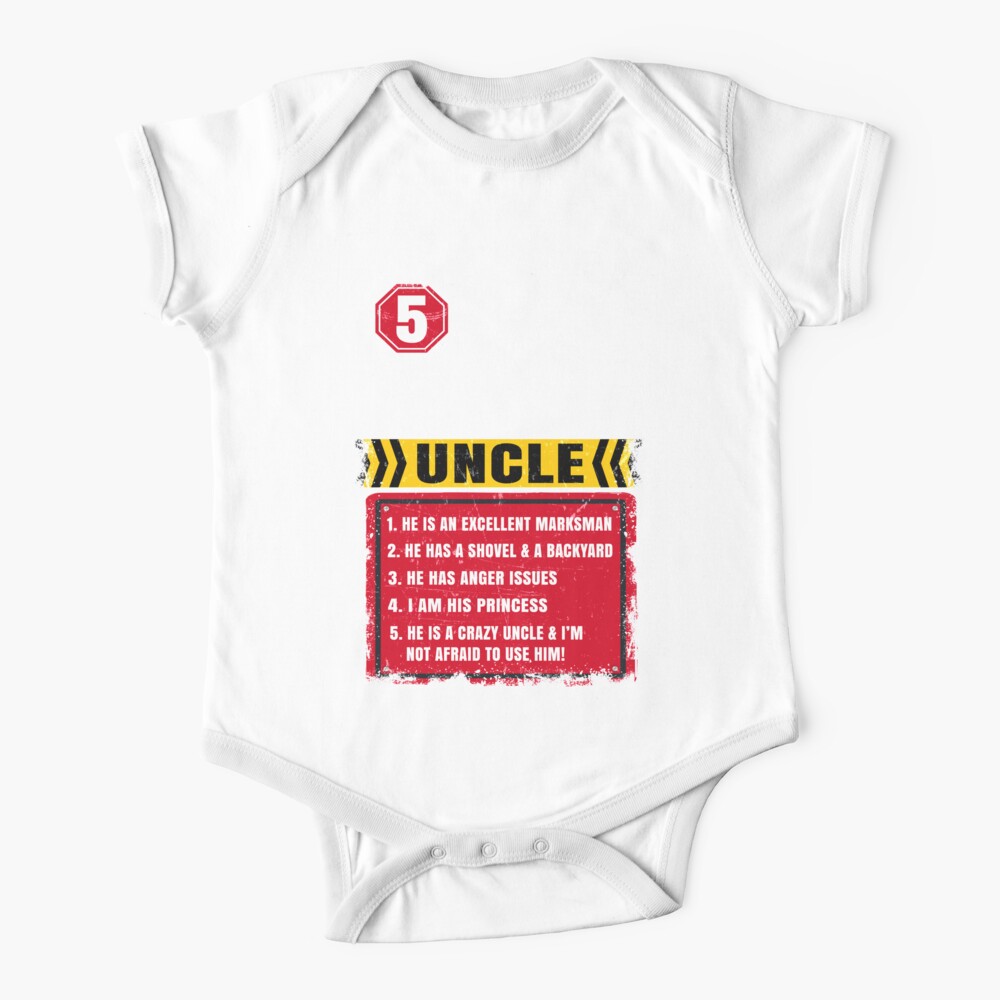 funny baby clothes from uncle