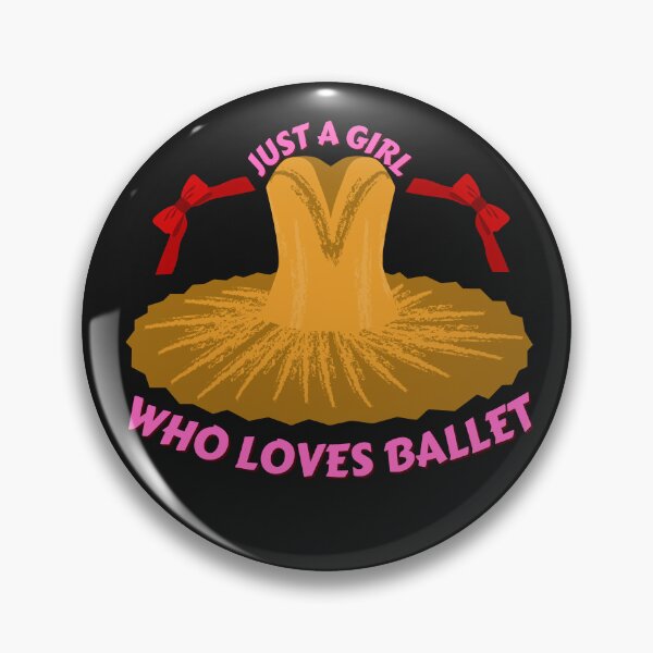 Item preview, Copy of Just A Girl Who Loves Ballet designed and sold by NikkosDesigns.