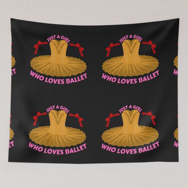 Item preview, Copy of Just A Girl Who Loves Ballet designed and sold by NikkosDesigns.
