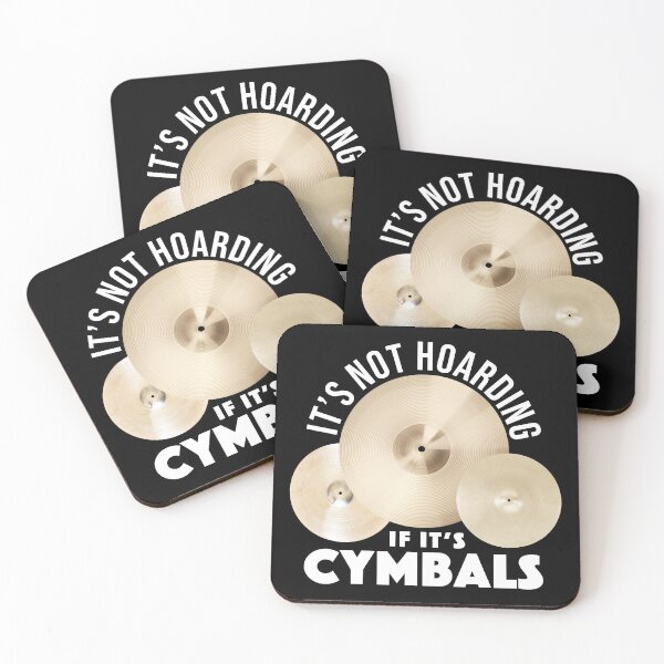 Item preview, It's Not Hoarding If It's Cymbals Funny Drummer Gift For Dad designed and sold by JackCurtis1991.