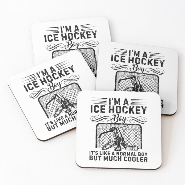 Artikelvorschau, Eishockey-Torwart-Junge, lustige Bekleidung für Hockey-Jungen, Kinder entworfen und verkauft von rifatart.