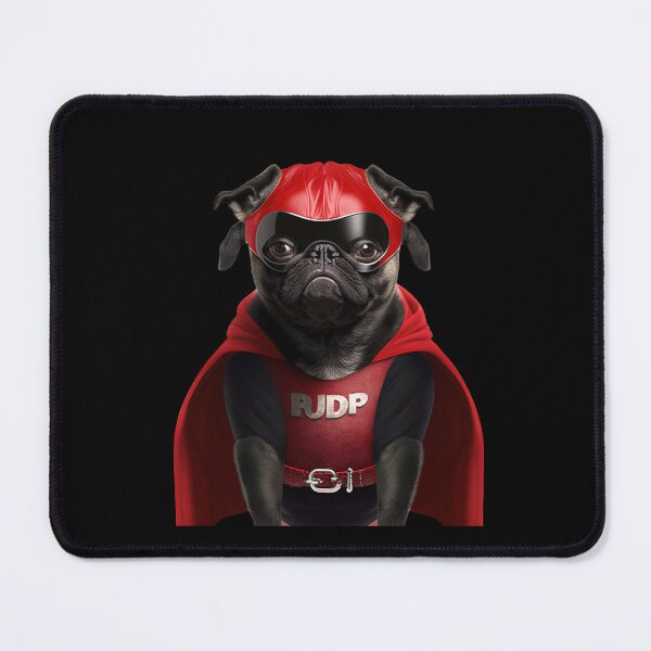 Item preview, Superhero pug designed and sold by AnimalArtPhotos.