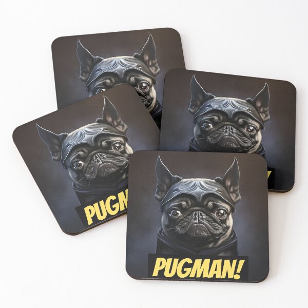 Item preview, Pug man designed and sold by AnimalArtPhotos.