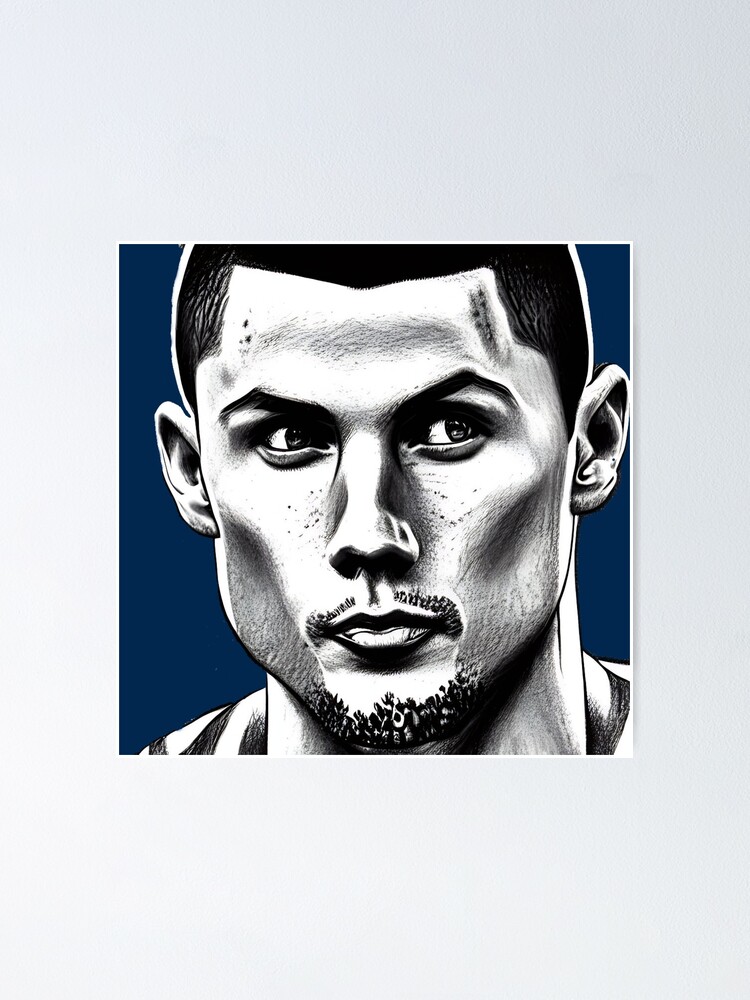 "Pencil Sketch of Cristiano Ronaldo" Poster for Sale by Munna51 | Redbubble