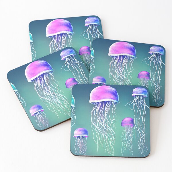 Item preview, Jelly fish beautiful painting designed and sold by SinghVillasra.