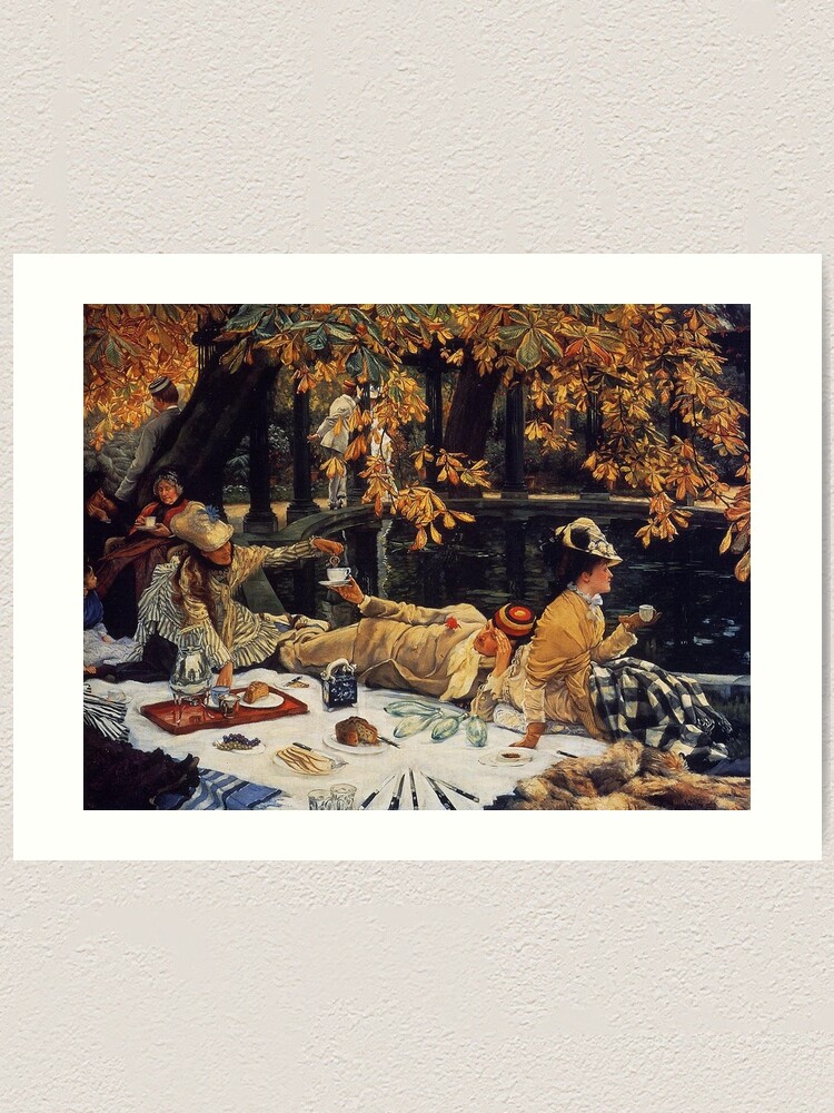 Vintage James Tissot Holy Day 1876 Fine Art Art Print