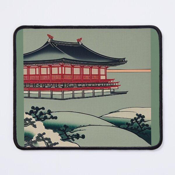 Item preview, Retro Japanese House in the Winter designed and sold by Alex-JuJu.