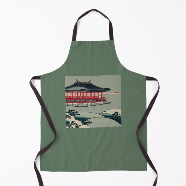 Item preview, Retro Japanese House in the Winter designed and sold by Alex-JuJu.