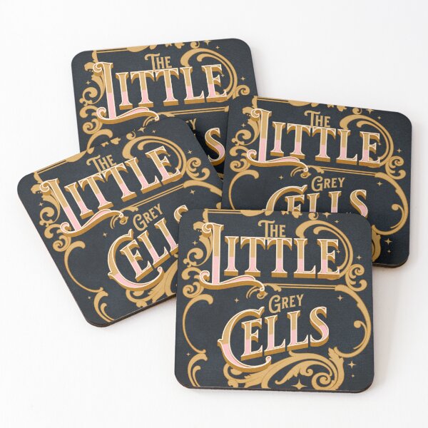 Item preview, Poirot The Little Grey Cells - Gold Palette designed and sold by Niina  Niskanen.