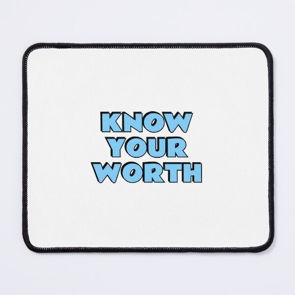 Item preview, Know your worth - self worth affirmations - love yourself designed and sold by Inspirationmotivation.