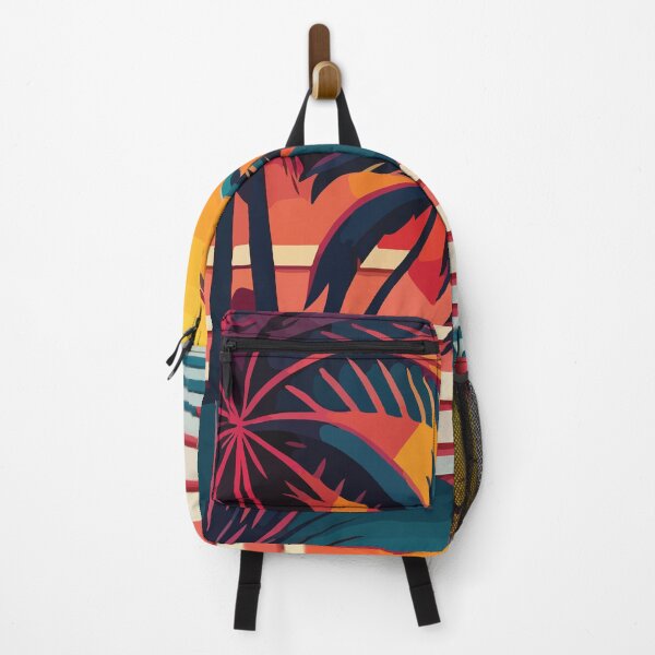 Item preview, Summer Sunset Palm Tree Beach Ocean Artistic Paradise designed and sold by vectrus.