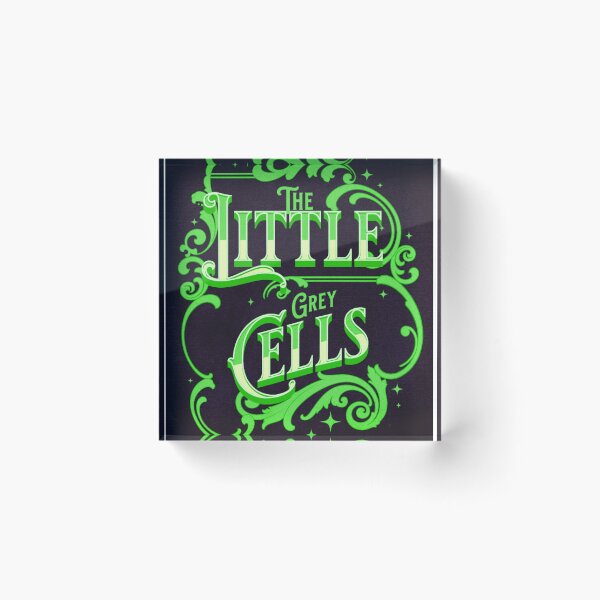 Item preview, Poirot The Little Grey Cells - Green Palette designed and sold by Niina  Niskanen.