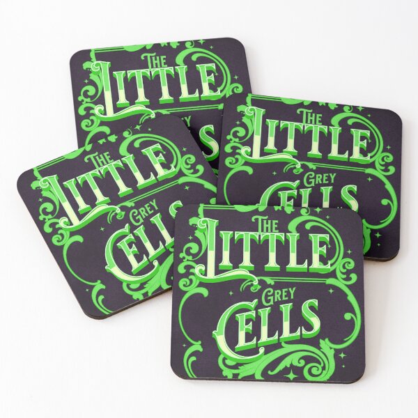 Item preview, Poirot The Little Grey Cells - Green Palette designed and sold by Niina  Niskanen.
