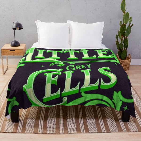 Item preview, Poirot The Little Grey Cells - Green Palette designed and sold by Niina Niskanen.
