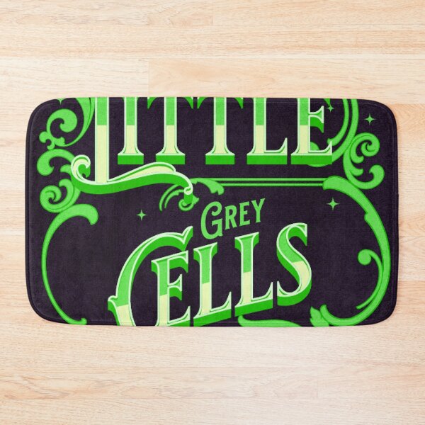 Item preview, Poirot The Little Grey Cells - Green Palette designed and sold by Niina  Niskanen.