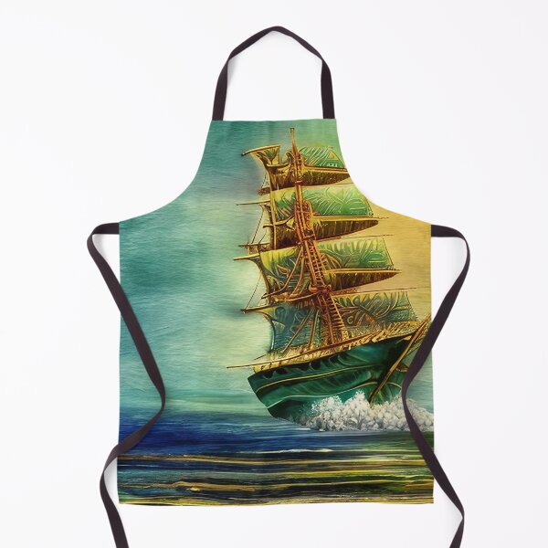Item preview, With the sailing ship through rough seas designed and sold by TeschWerks.