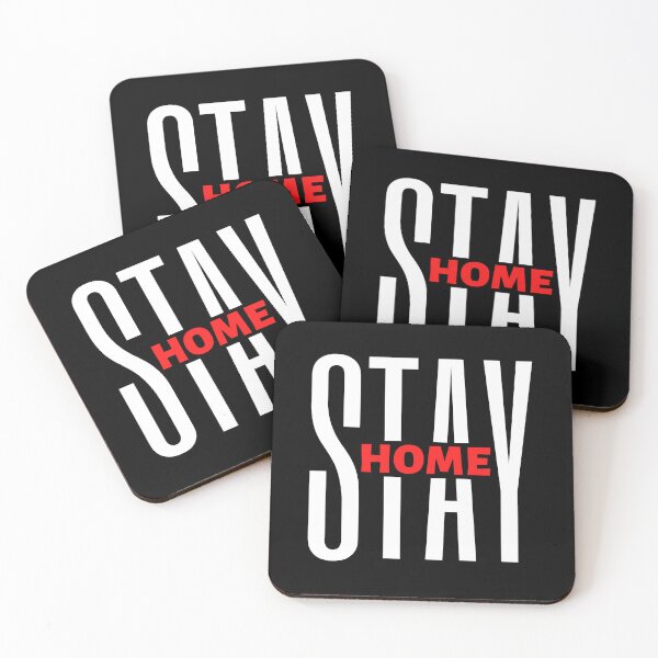 Item preview, Stay Home| Motivational Quote | Inspirational Quote designed and sold by Marigoldkey.