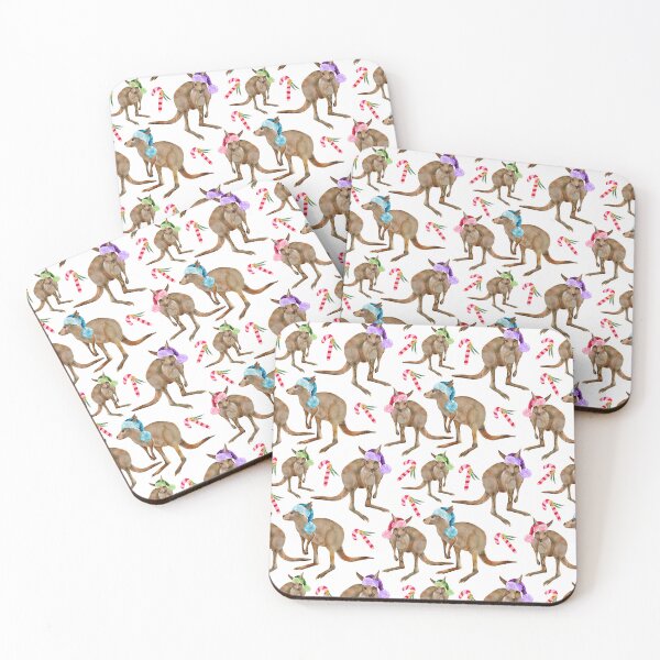 Item preview, Aussie Christmas Kangaroo  designed and sold by Sketchbook Designs.