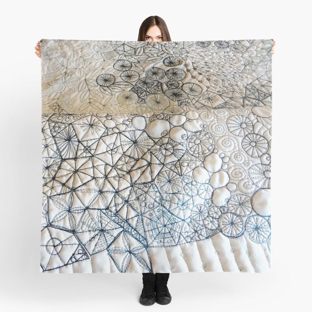 Rockpool - White #2 Scarf