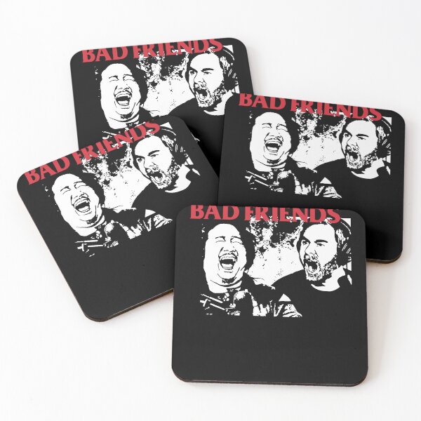Item preview, bad friends merch designed and sold by ChanceThiel.