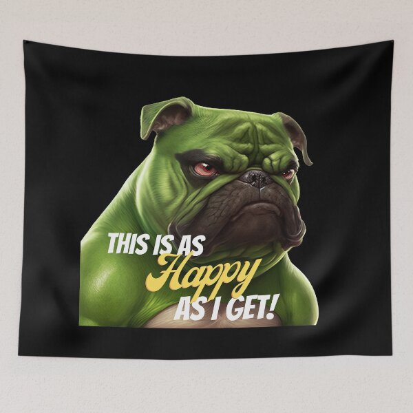 Item preview, Funny dog meme designed and sold by AnimalArtPhotos.
