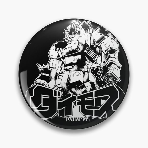 Item preview, Tosho Daimos Super Robot Line Art Ink Blot Design designed and sold by AlL-AbOoTaNiMe.