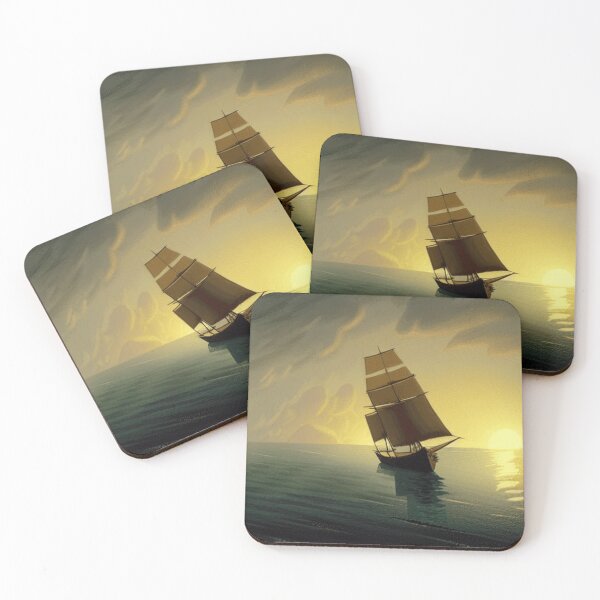 Item preview, Sailing Ship at Dawn designed and sold by SilverFrog.