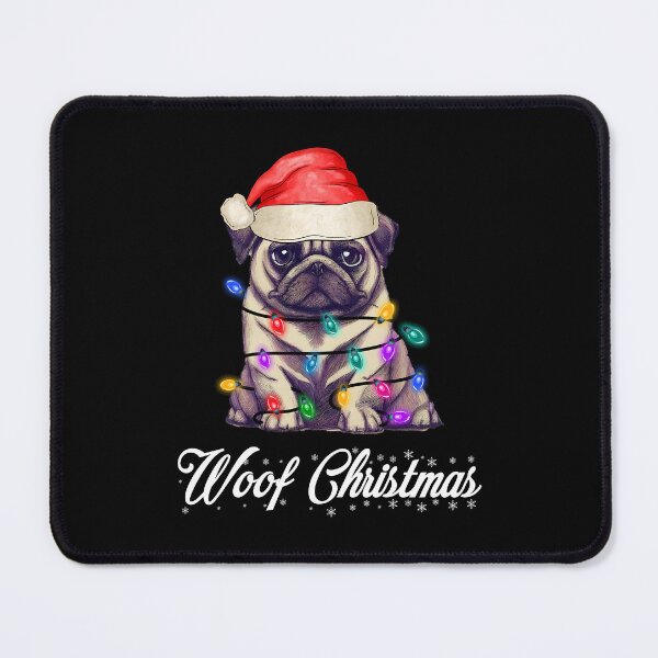 Item preview, Santa Pug Dog Christmas Lights designed and sold by Blok45.