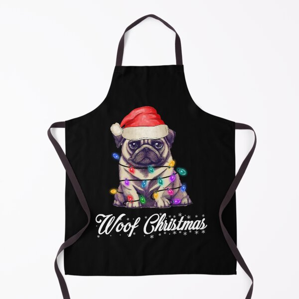 Item preview, Santa Pug Dog Christmas Lights designed and sold by Blok45.