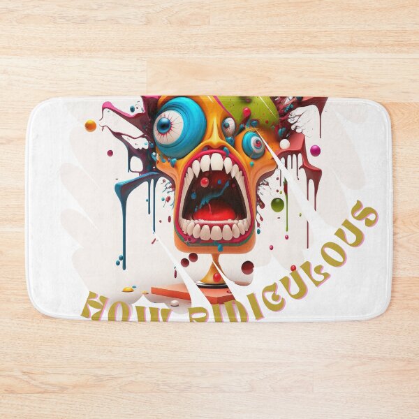 Item preview, Mask How Ridiculous Artwork  designed and sold by TheCreativeFab.