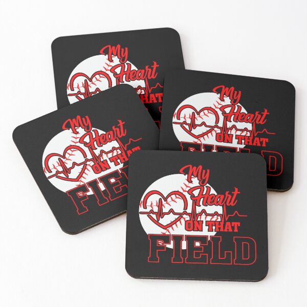 Item preview, My Heart On That Field - Cool Gifts for Baseball Players designed and sold by FanityPrints.