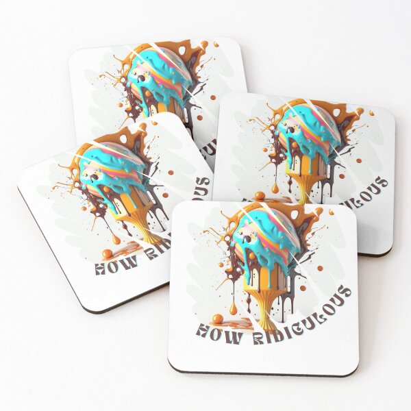 Item preview, Ice cream How Ridiculous Artwork  designed and sold by TheCreativeFab.