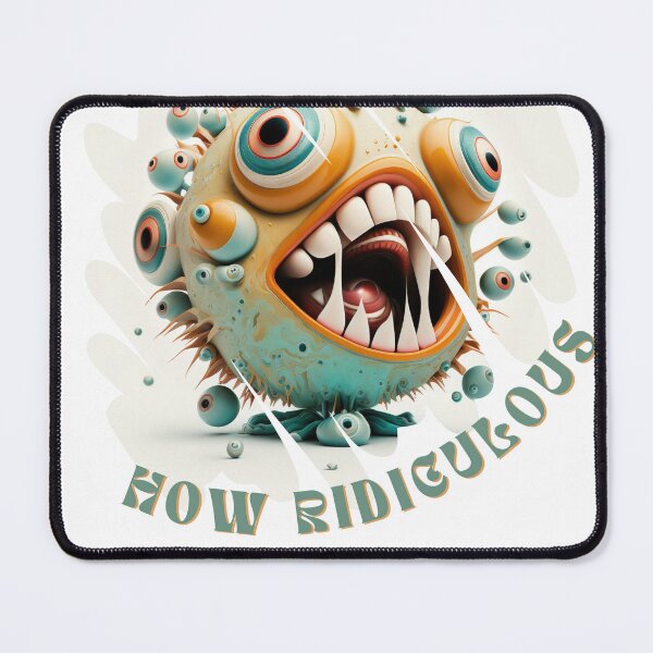 Item preview, Fish How Ridiculous Artwork designed and sold by TheCreativeFab.