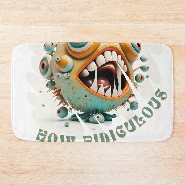 Item preview, Fish How Ridiculous Artwork  designed and sold by TheCreativeFab.