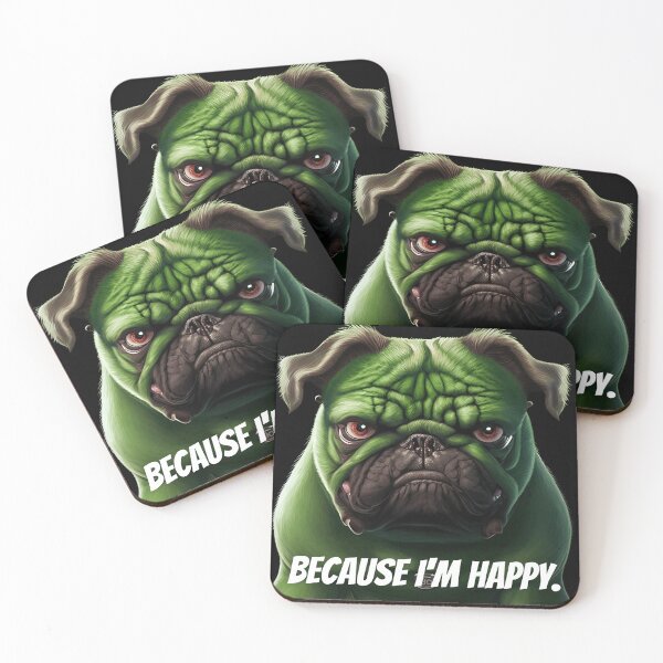Item preview, Because I'm happy designed and sold by AnimalArtPhotos.