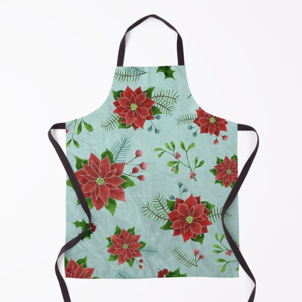 Item preview, Winter Holiday Plants - Blue designed and sold by GrousyGirl.