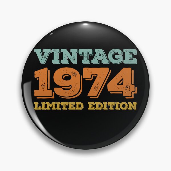 Item preview, VINTAGE 1974 LIMITED EDITION DISTRESSED RETRO BIRTHDAY GIFT IDEA designed and sold by Kipcio.